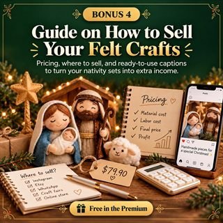 Guia para vender as suas peças de feltro